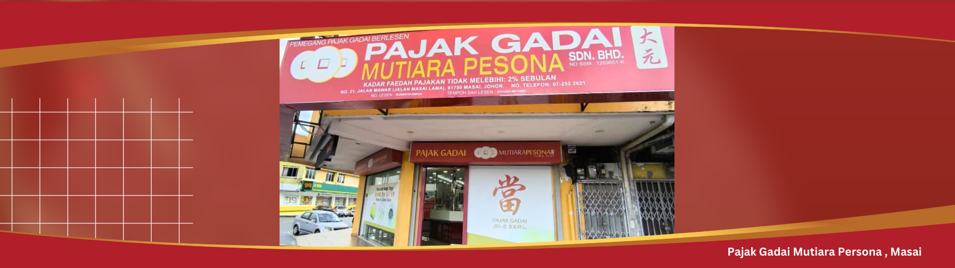 Pajak Gadai Mutiara Persona , Masai