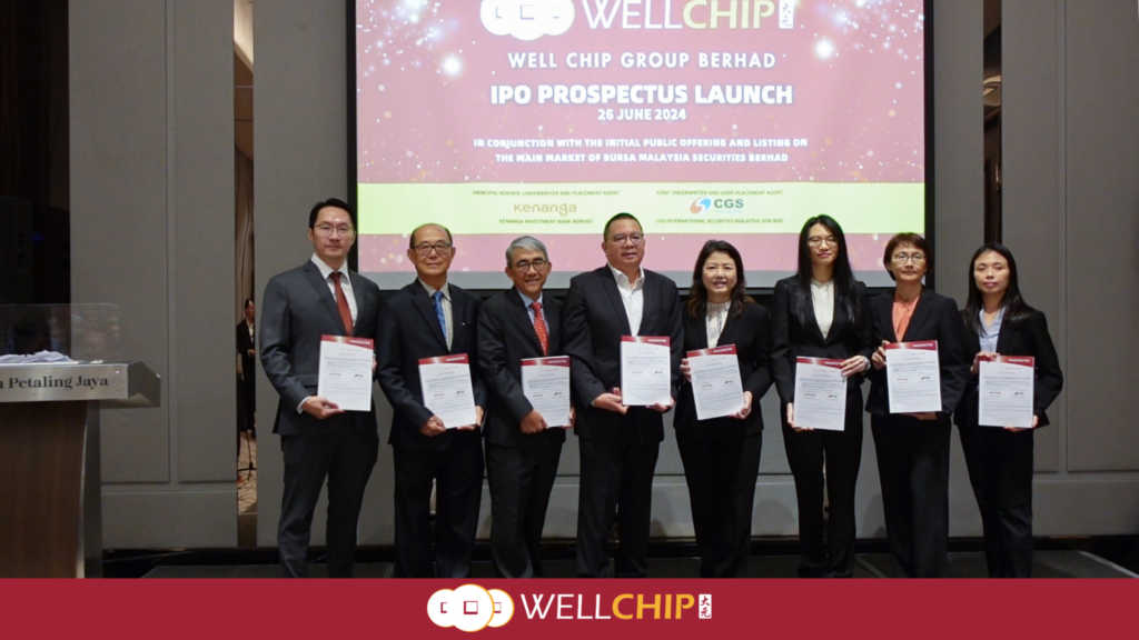 Well Chip IPO Prospecture ceremony