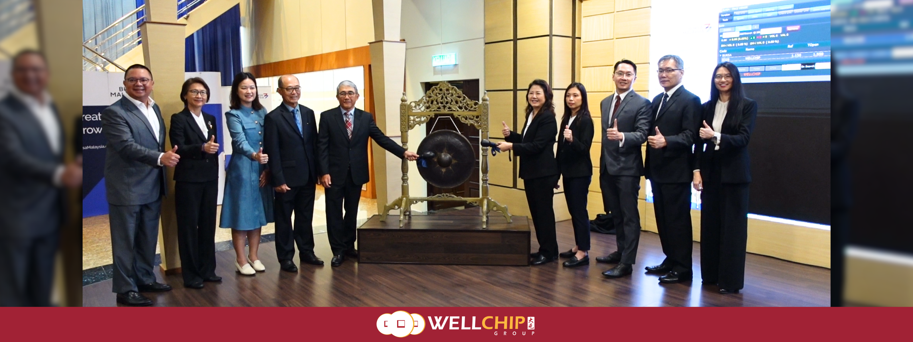 well chip group main market IPO